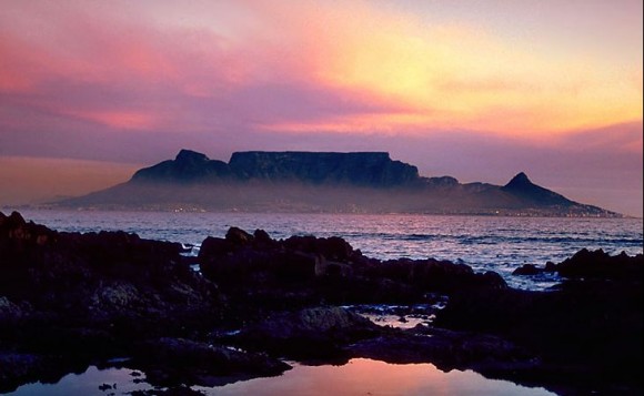 Table Mountain sunset (creative commons)