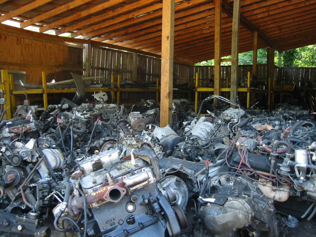 Scrapped_Engines_at_a_Junkyard