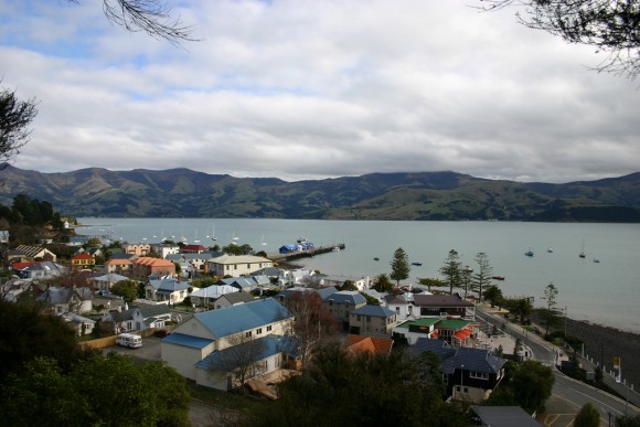 Akaroa near Christchurch Photo by jonnykeelty, Creative Commons