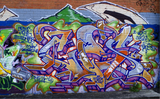 Graffiti, creative commons