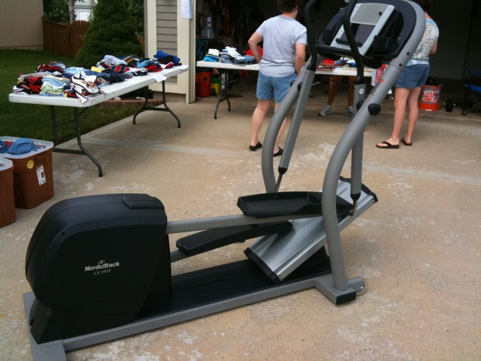 Both Nordictrack treadmills and ellipticals are popular options for home exercise equipment ... photo by CC user davidreber on Flickr  